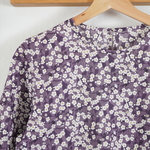 SALE◆リバティ＊キーネックブラウス（9号)