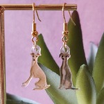 イタリアングレーハウンド　アシンメトリー　ピアス
