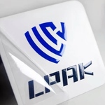 オーダーメイド　カッティングステッカー　LOGO 名前シール　