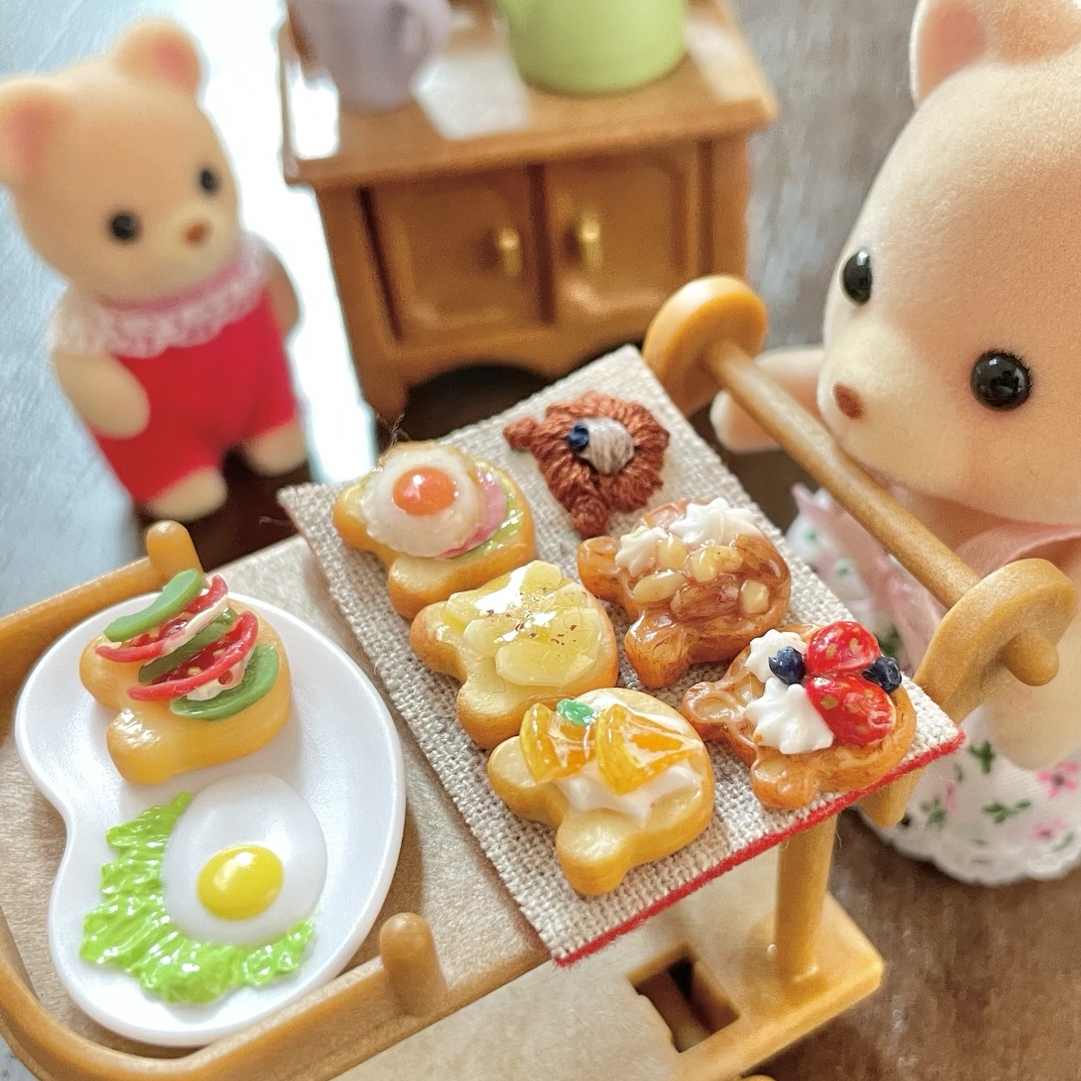 ゆうページ　ミニチュアスイーツ シルバニアファミリーなどに 一目惚れした#リーメント#京都宇治伊藤久右衛門 のミニチュア