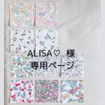 ALISA♡ 様 専用ページ【オーダー 入園グッズ】