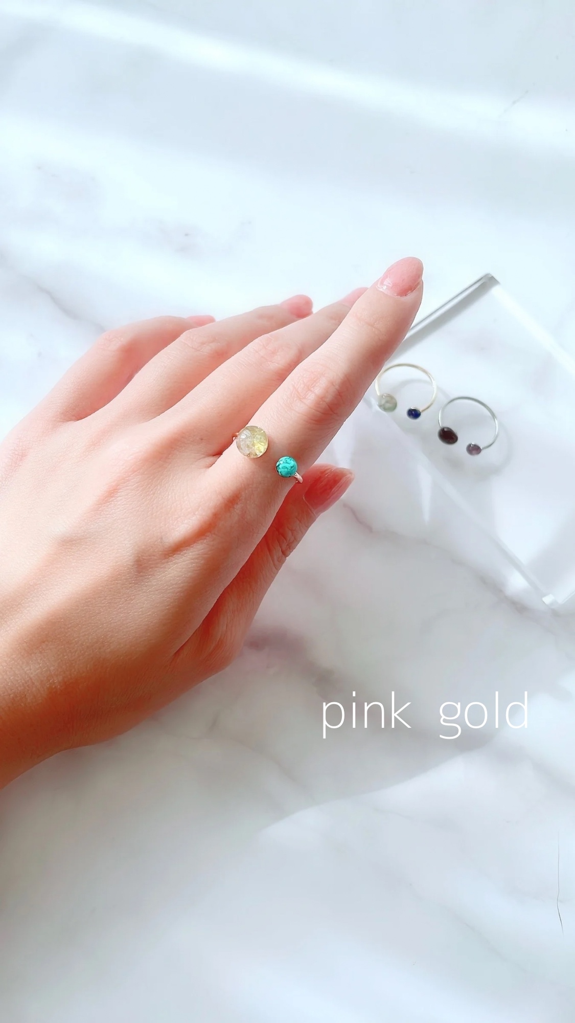 ハル。❀パワーストーンリング❀ 楽天市場】天然石 リング パワーストーン 浄化 誕生石 リング