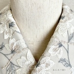 洗える刺繍半衿　日和