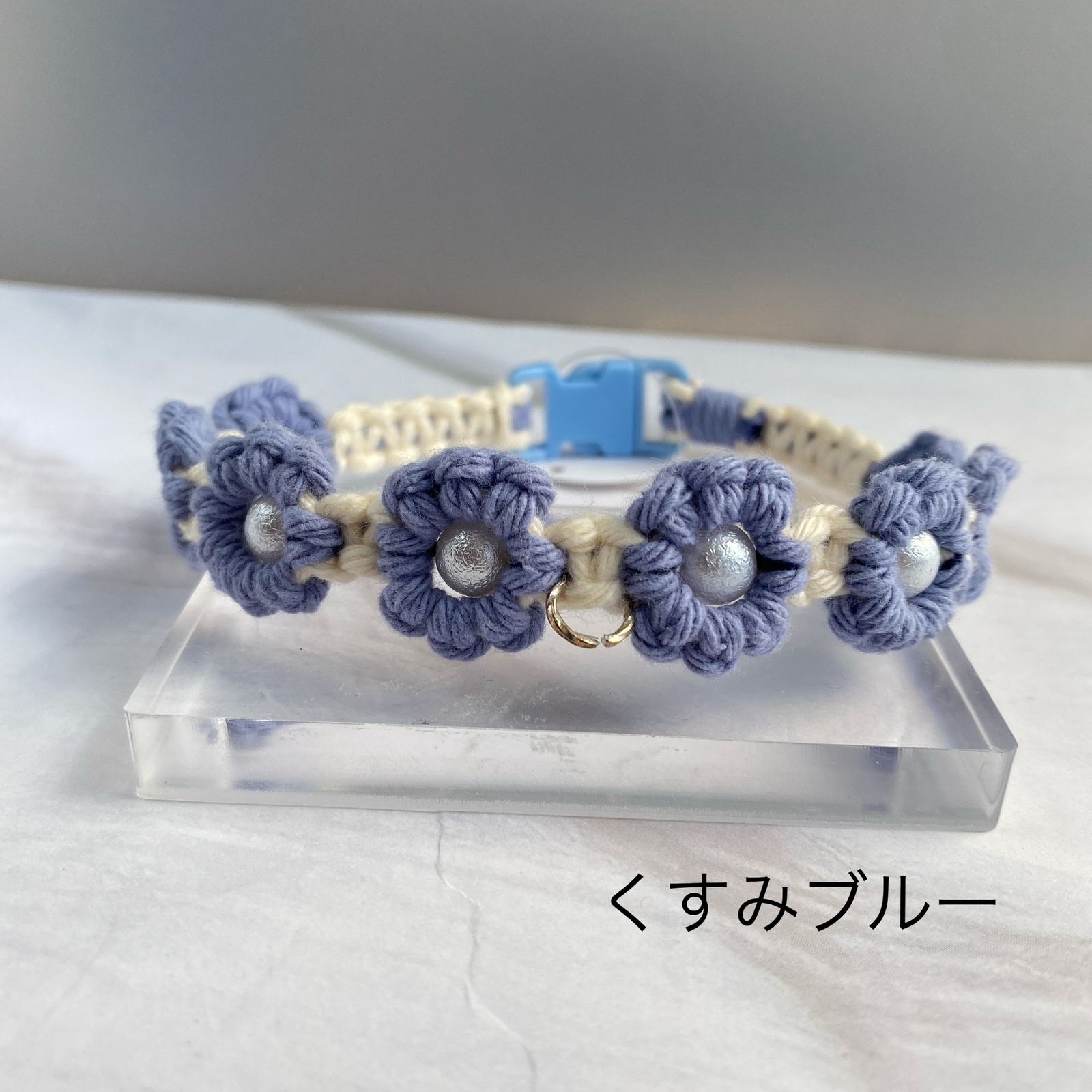 100%コットン♡首輪♡チョーカー♡お散歩♡ハンドメイド cd367ca958fa34ef90e4408ae1280d