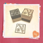 ♬楽器はんこ〓【バスクラリネット】3cm四方