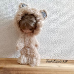 プチブライス　アウトフィット　クマ着ぐるみ　クマ🐻