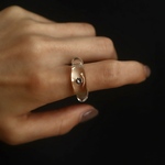 -光-  ガラス リング glass ring