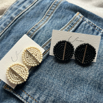 stick circle pierce・earring