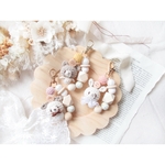 ‪‪𖧷 イニシャルキーホルダー