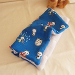 再販*８重ガーゼ大判ハンカチ*blue*あお*parasolpanda*パンダ🐼