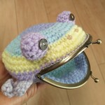 カエルのがま口