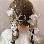 髪飾り リボンツインテール 成人式 卒業式 結婚式 前撮り 袴