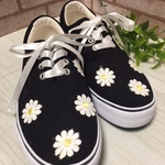 お花のスニーカー