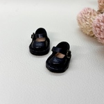 オビツ11  ミディブライス　黒色　ストラップシューズ