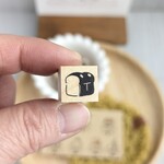 【山型食パン:バンザイシリーズ　ラバースタンプ】