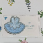 バレエ　フロリナ王女（シルバー）刺繍ビーズブローチ_041 Princess Florine [silver] Beaded Brooch