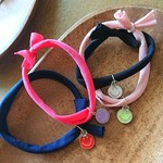にこちゃんのストレッチリボンヘアゴム