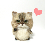 ちょこんとお座り♪ニャーニャーニャーシリーズ☆チンチラゴールデンちゃん