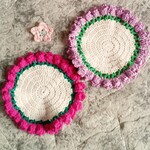 手編みのドイリー