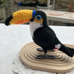《受注製作》あみぐるみ野鳥図鑑 オニオオハシ