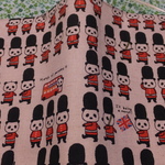 ハンドメイド*文庫本*ブックカバー*兵隊さん🐼