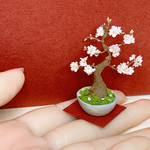ミニチュア　桜の木　ハンドメイド
