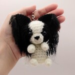 ちっちゃいわんこ♡パピヨン(ホワイト&ブラック)