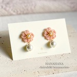 【桜】水引のピアス／イヤリング