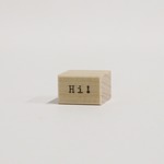 ＊アンティーク文字・Hi !＊【10592】