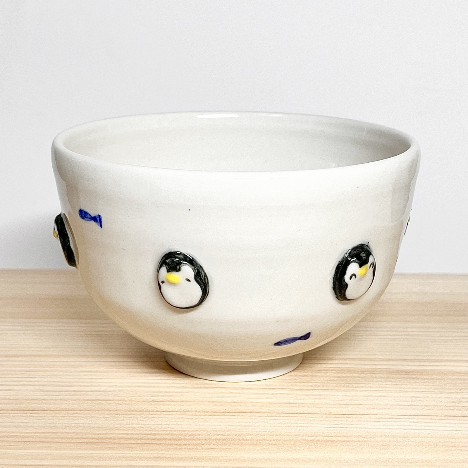 ペンギンのお茶碗 - NAFU_ceramics | minne byGMOペパボ 国内最大級の