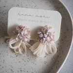 jellyfish　イヤリング・ピアス 　モーブピンク