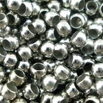 =約250個=カシメ玉 つぶし玉 2.5mm シルバー アクセサリー パーツ