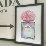 ((再再販)) A4 flower art poster