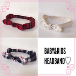 BABY&KIDS ヘアバンド 秋冬色
