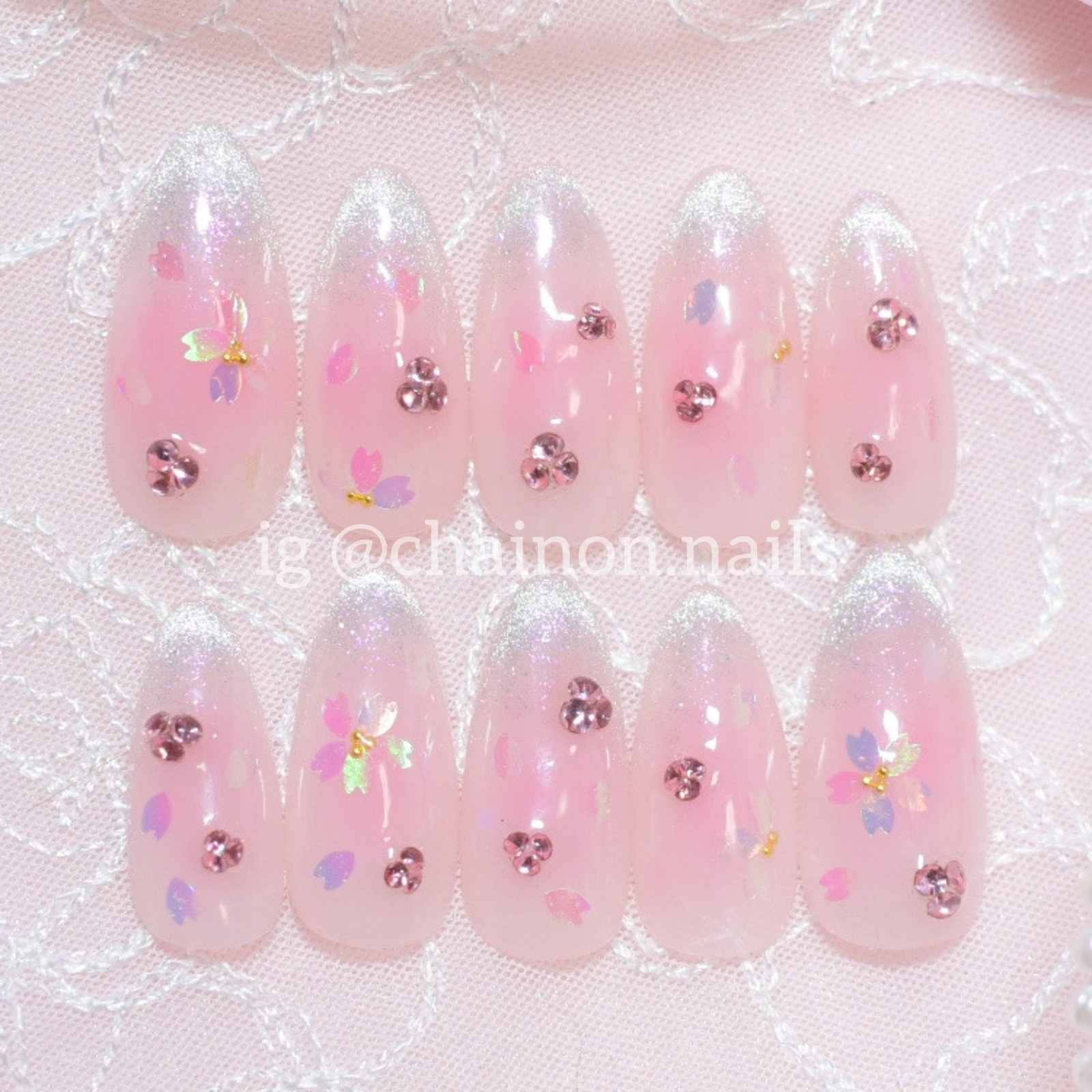 マグネットフレンチネイル - ネイルチップの人気通販 | minne byGMO