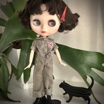 ブライス服(オールインワンの遊び着)