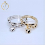 Swing heart ring.♡゛