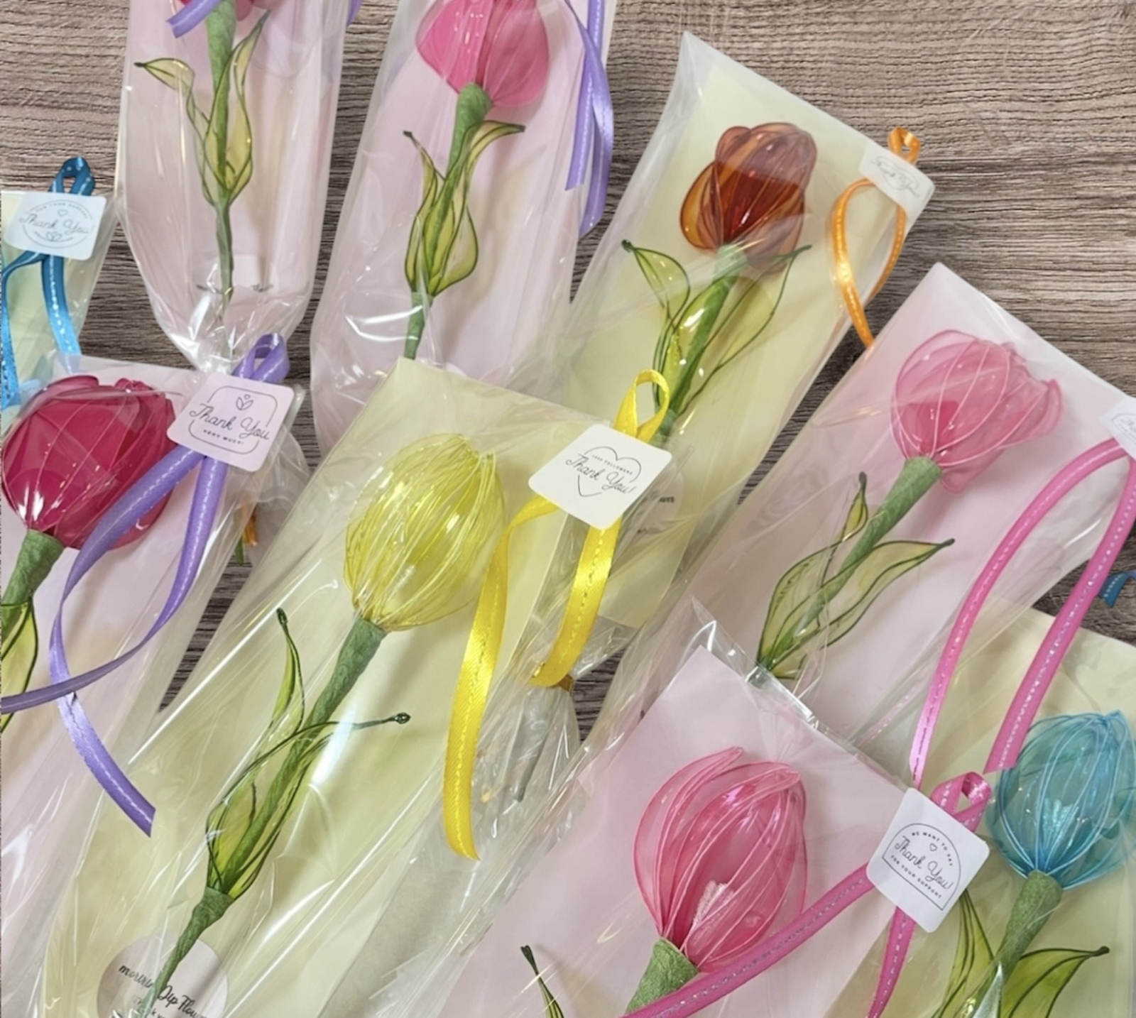 ユリ　チューリップ　菜の花　アメリカンフラワー　ディップフラワー アメリカンフラワー チューリップの人気通販 | minne byGMO