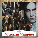 コラージュ用アートペーパー Victorian Vampires