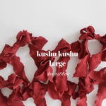 ふわくしゅ　りぼん　large  red