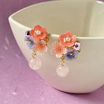 梅・桜・菫〜令和カラーの愛されピアス/イヤリング