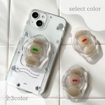 【全機種対応】【選べるカラー】stone grip iPhoneケース