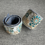【新⭐︎作】ワンタッチアームバンド&アンクルバンド　青花刺繍