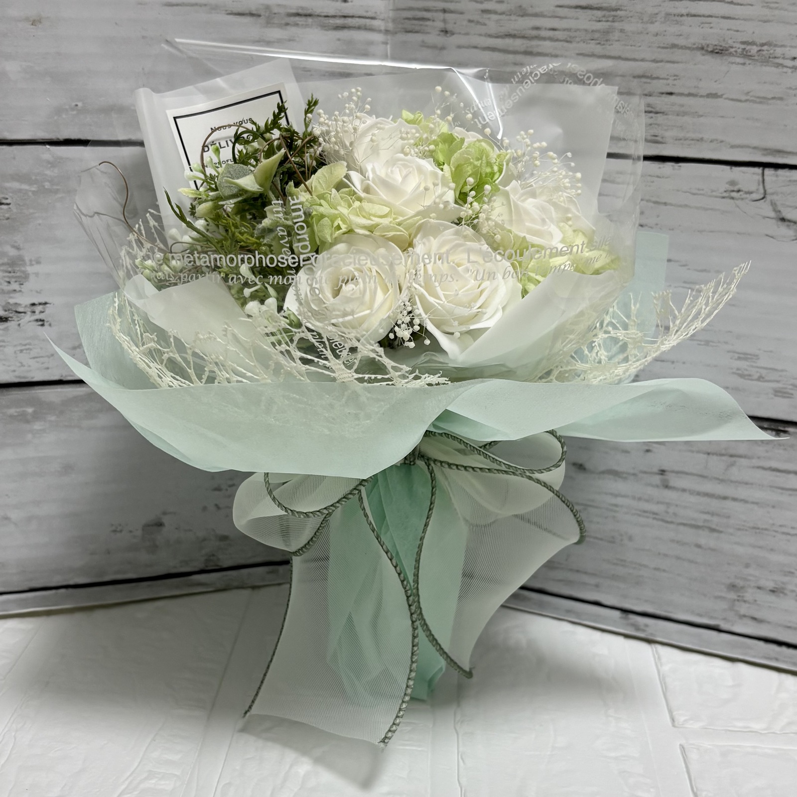 グリーンブーケ - ブーケの人気通販 | minne byGMOペパボ 国内最大級の