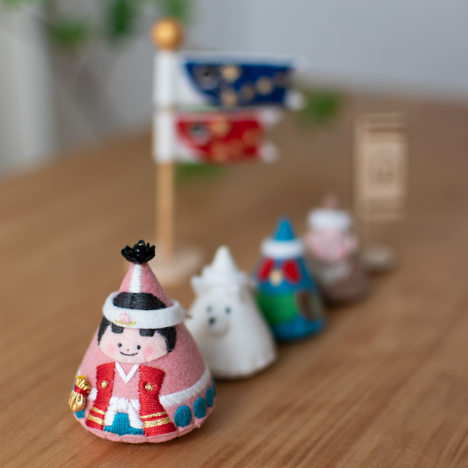 小物を選んで飾ろう！ちいさな五月人形 桃太郎さん 【こどもの日 端午