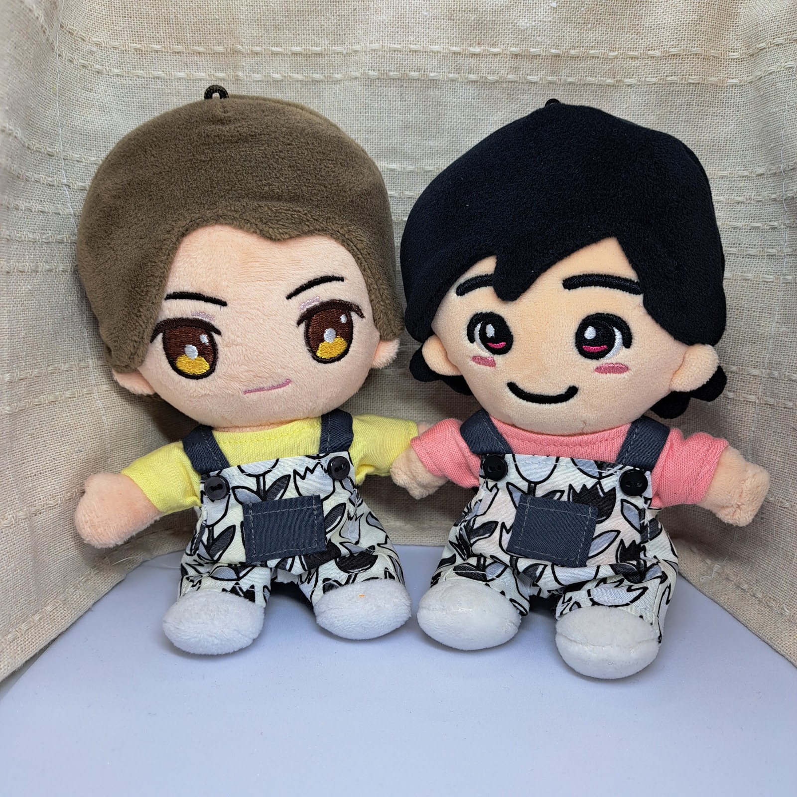 ちびぬい はぴぬい ちびストサイズ サロペット/帽子セット
