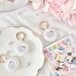 再販♡撥水加工♡マタニティキーホルダー　マタニティマーク　バッグチャーム　両面仕様　プレママ　マタニティ　妊娠　母子手帳　お祝い　妊娠祝い　マタニティロゼット　戌の日　安定期　妊婦