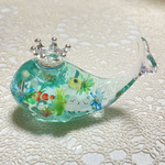 《再販》シマエナガくじら（熱帯魚）