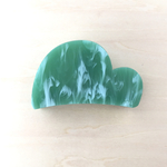 専用ページ ふたつおやま グリーンマーブル ヘアクリップ
