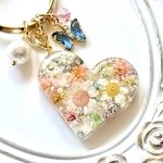 春のお花畑バッグチャーム